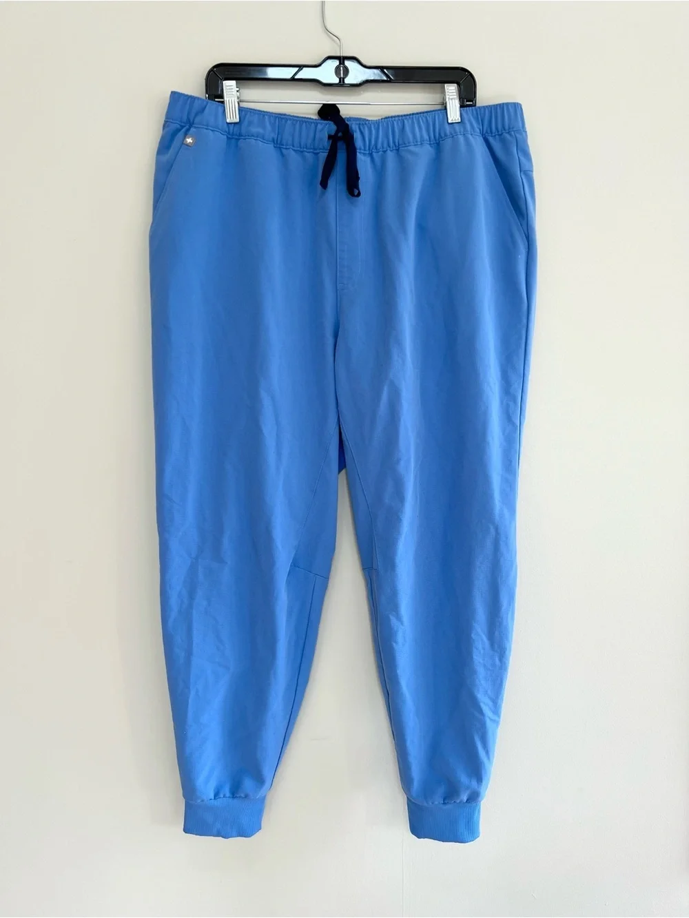 FIGS Men's Tansen Jogger Scrub Pants Drawstring Ceil Blue (PO#: 5655), size XXL